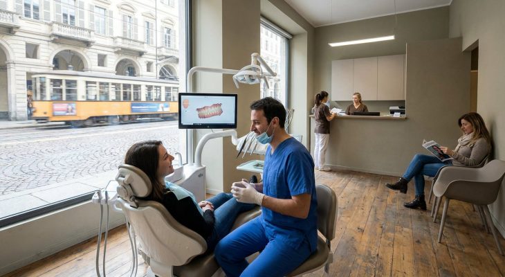 Dentista Torino: percorso coordinato dalla diagnosi al sorriso